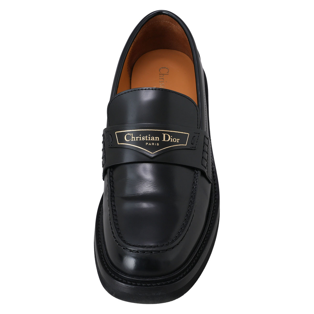 CHRISTIAN DIOR(USED)크리스찬 디올 브러쉬드 보이 여성 로퍼 36.5
